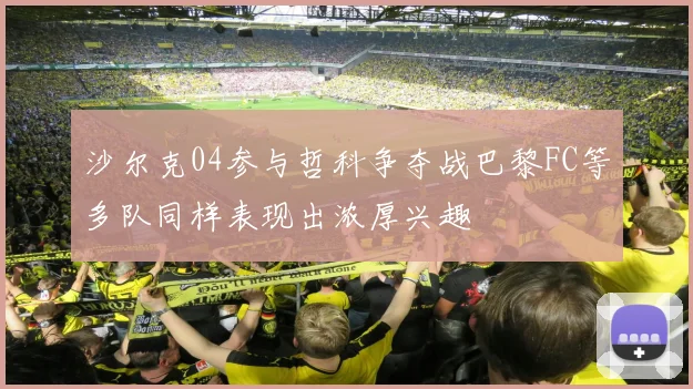 沙尔克04参与哲科争夺战巴黎FC等多队同样表现出浓厚兴趣